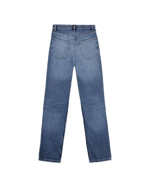 A.P.C. Blue Straight Fit Jeans