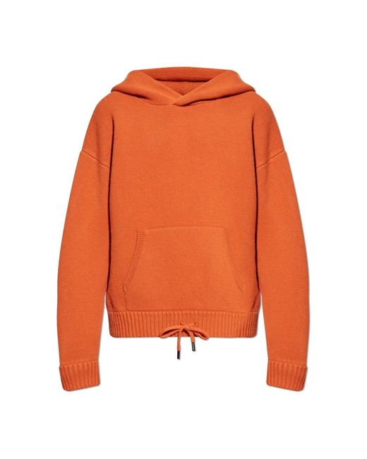 DSquared² Truien & Vesten ,Oranje ,Wol Wollen Trui in het Orange voor heren