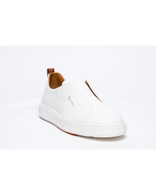 Sneakers di Santoni in White da Uomo