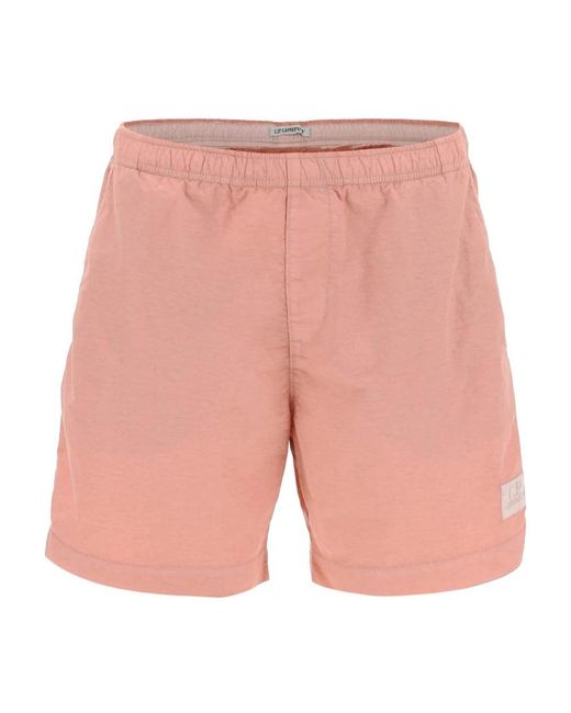 C P Company Pink Beachwear for men