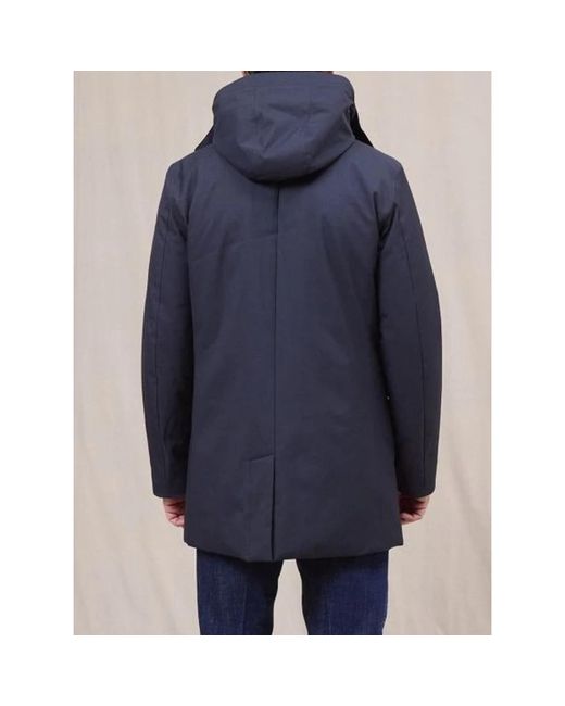 Save The Duck Blue Parkas for men