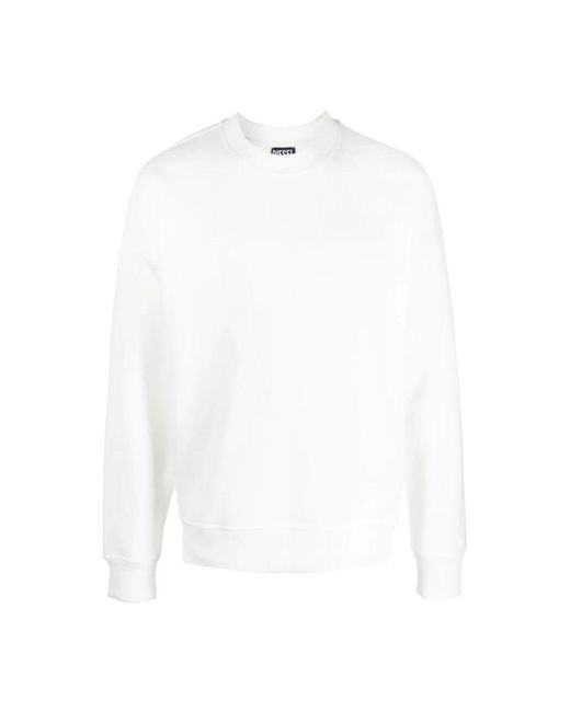 DIESEL White Sweatshirts for men