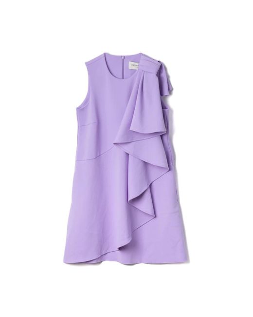 Viktor & Rolf Purple Short Dresses