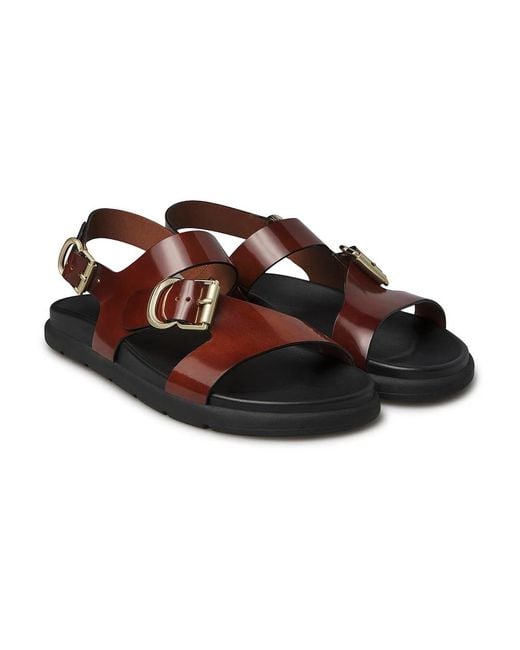 Flat Sandals Loriblu de color Brown