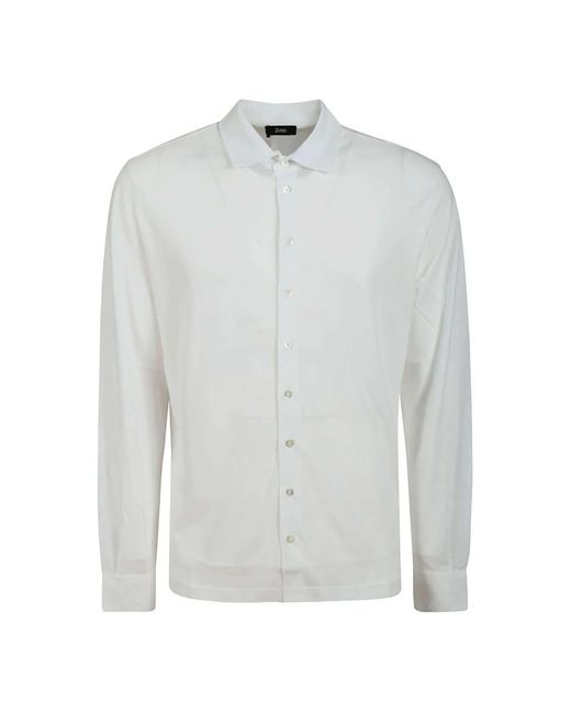 Herno Gray Formal Shirts for men