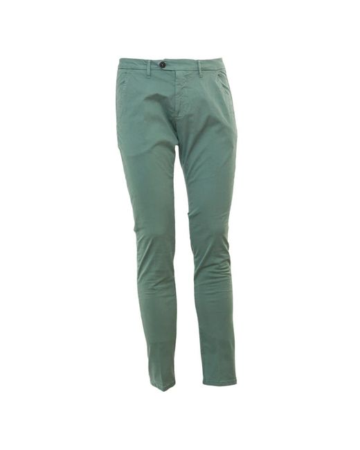 Pantaloni gabardine rru013 0112 di Roy Rogers in Green da Uomo