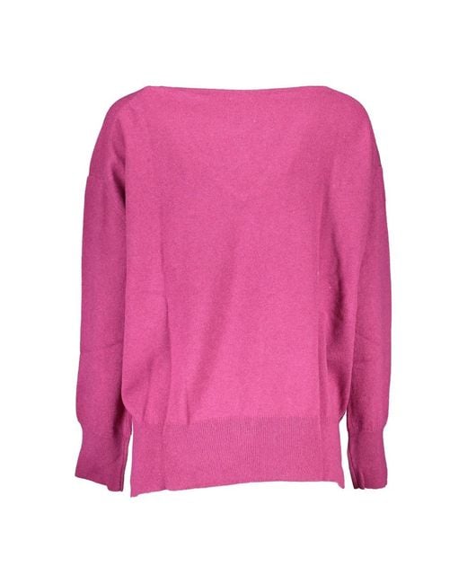 North Sails Pink V-Neck Knitwear