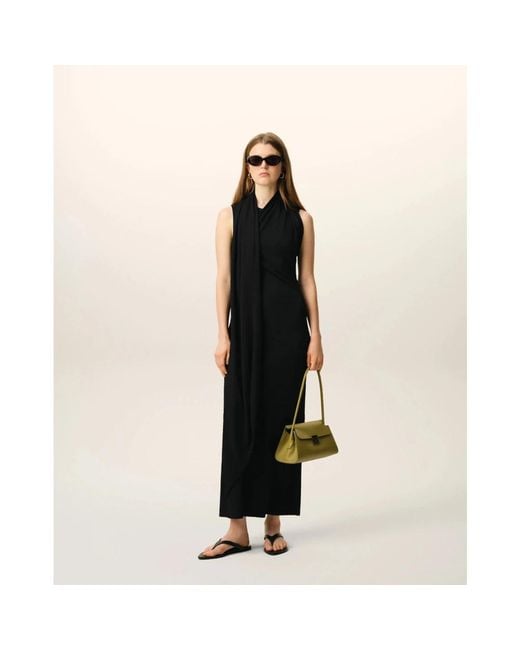 AMI Black Maxi Dresses