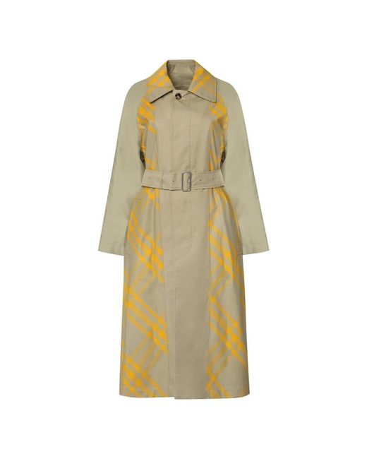 Burberry Natural Belted Coats