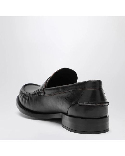 Prada Black Loafers