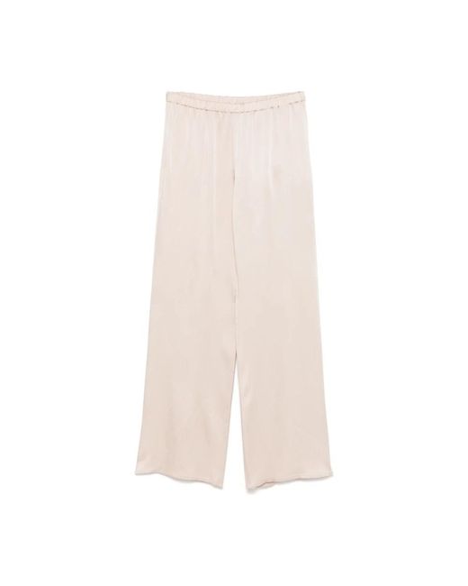 Wide Trousers di Antonelli in Natural