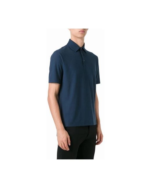 Zanone Polo Hemd in Blue für Herren