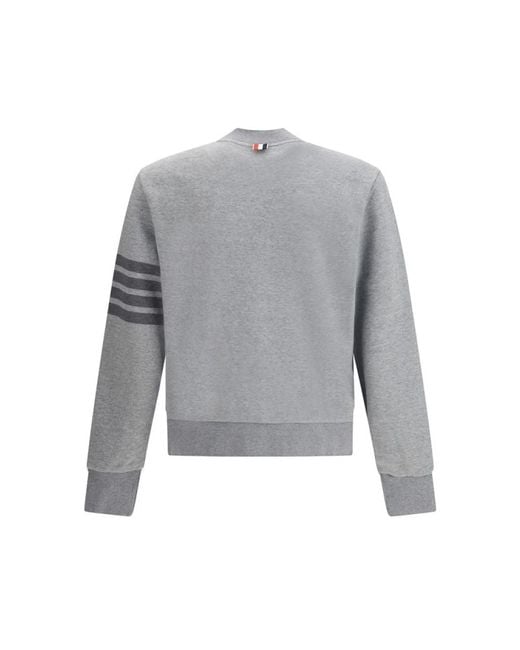 Zip-Throughs Thom Browne de hombre de color Gray