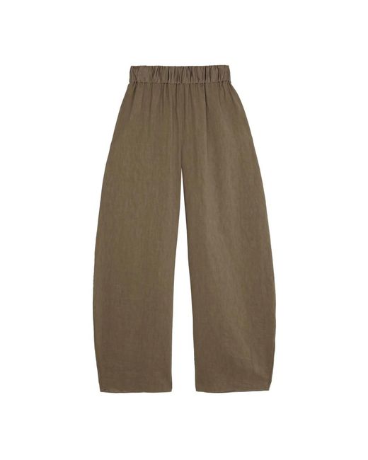 Cortana Green Wide Trousers