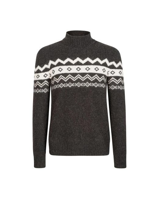 Turtlenecks Eleventy de hombre de color Black