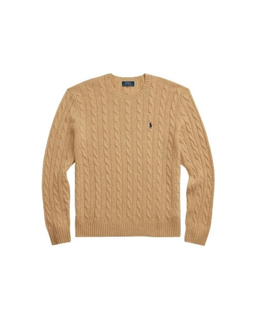 Polo Ralph Lauren Natural Round-Neck Knitwear for men