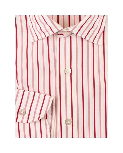 Borriello Pink Casual Shirts for men