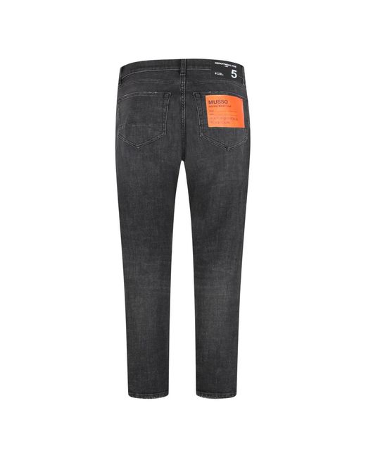 Department 5 Gray Loose-Fit Jeans for men