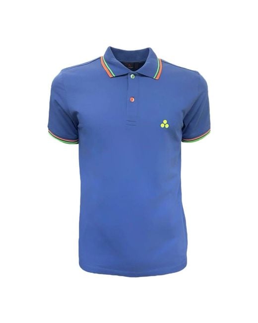 Peuterey Polo Shirts in het Blue voor heren