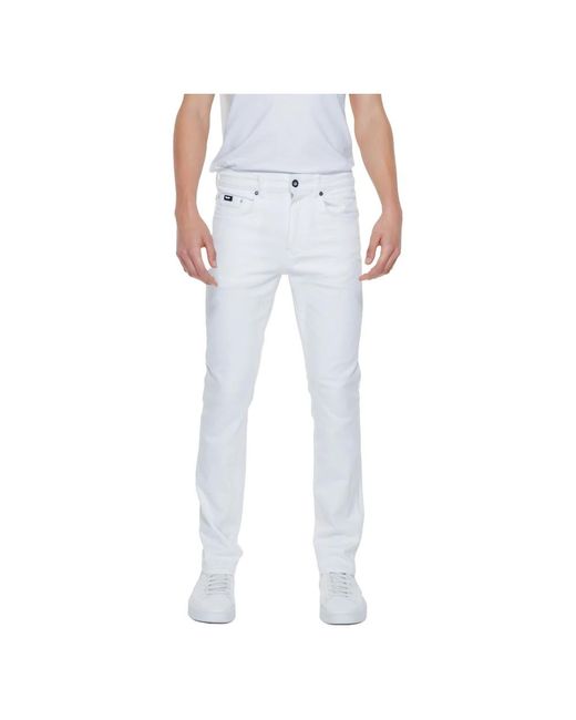 Gas Simple jeans kollektion frühling/sommer in White für Herren