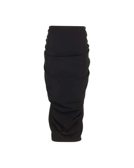 Dries Van Noten Black Maxi Skirts