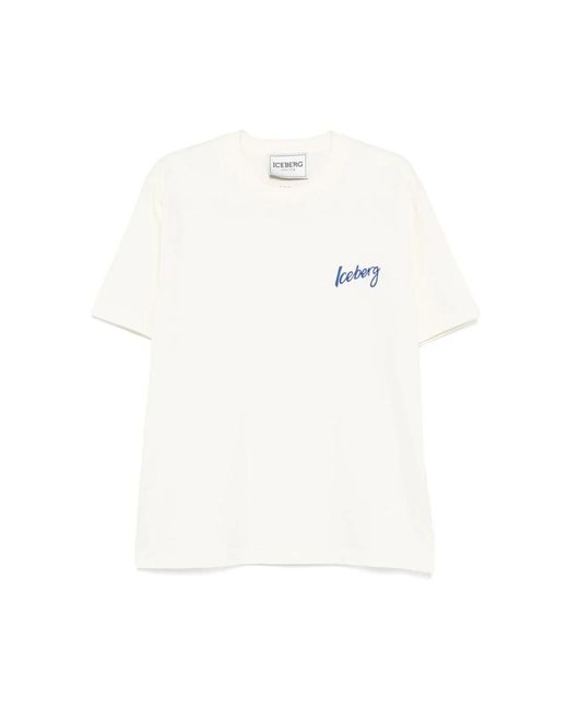 T-Shirts Iceberg pour homme en coloris White