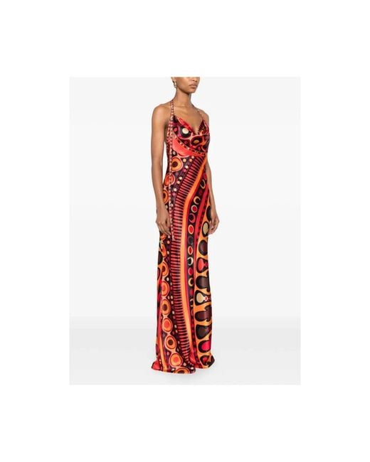 Emilio Pucci Red Gowns