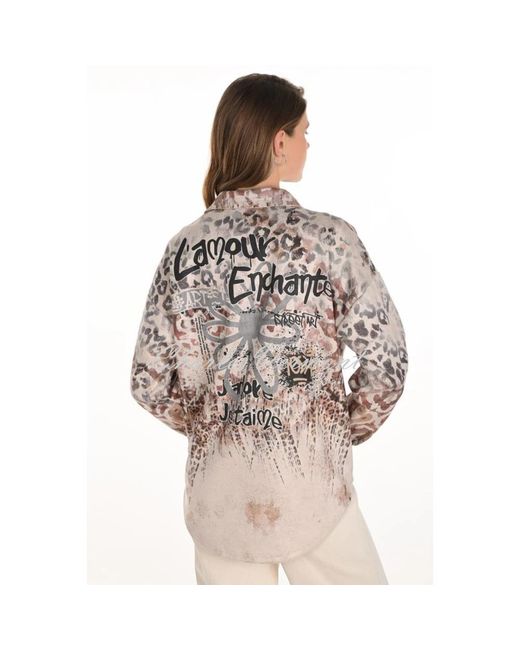 FRANK LYMAN Brown Shirts