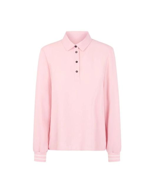 Marc Cain Pink Polo Shirts