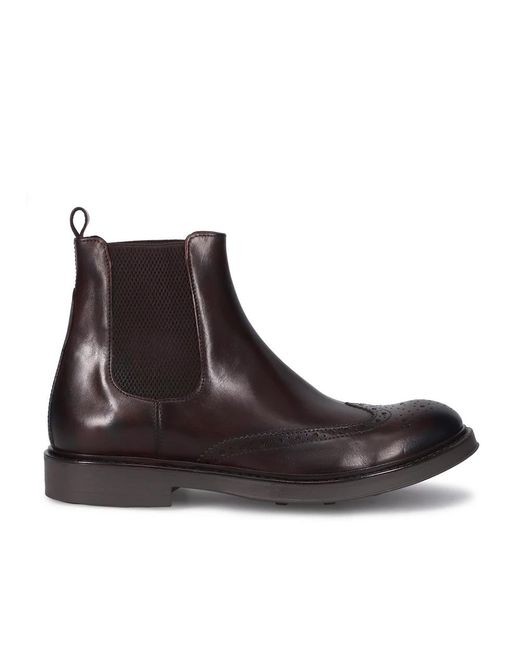 Chelsea Boots di Sangiorgio in Brown da Uomo