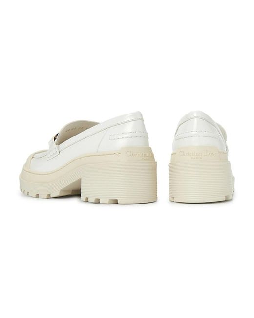 Dior White Weiße loafer schuhe ss22