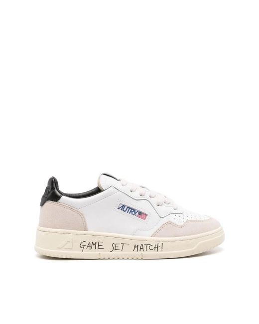 Autry White Sneakers