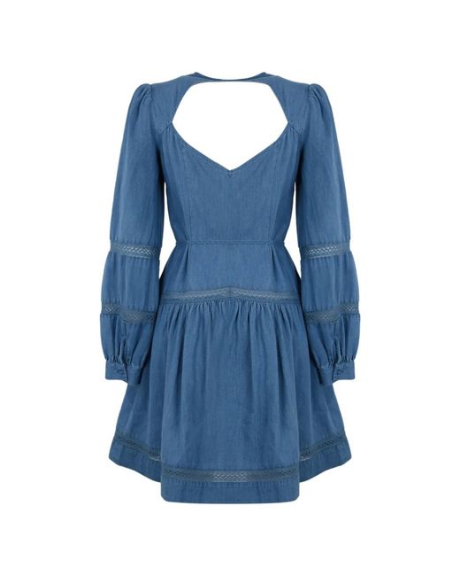 Twin Set Blue Short Dresses