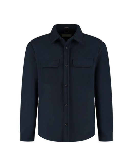 Dstrezzed Casual Overshirt in het Blue voor heren