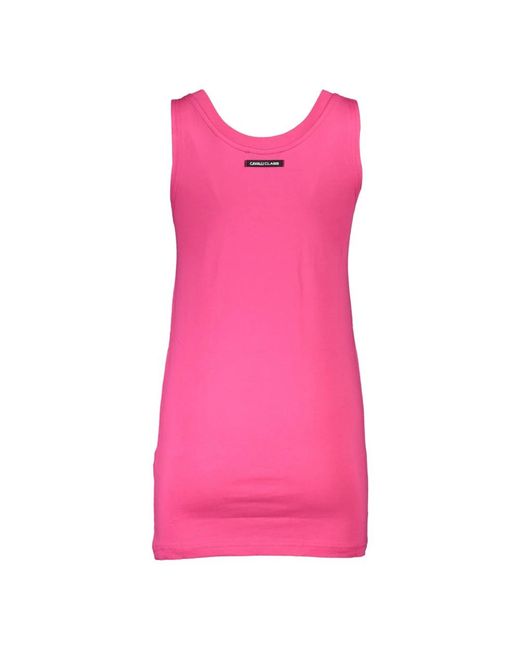 Roberto Cavalli Pink Sleeveless Tops