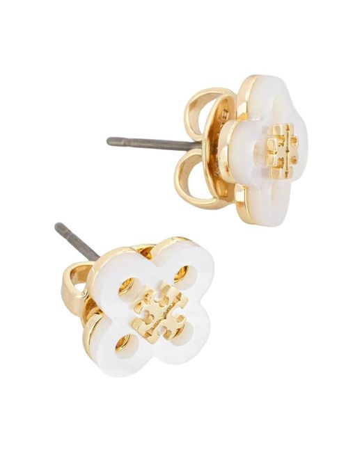 Tory Burch Metallic Forgetme Ohrringe