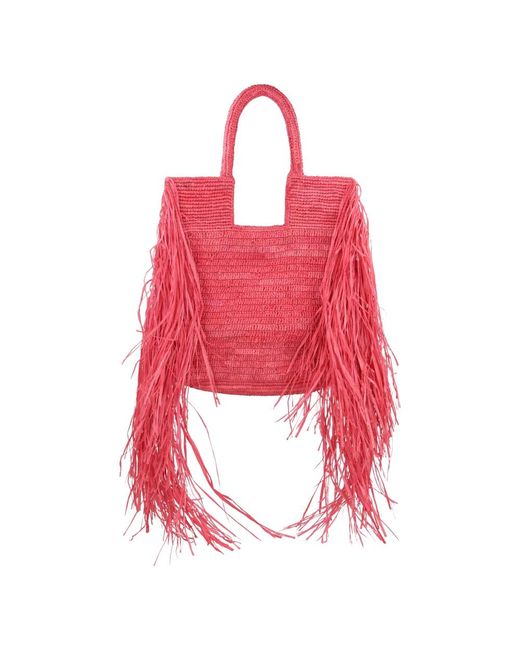 MADE FOR A WOMAN Pink Tote Bags