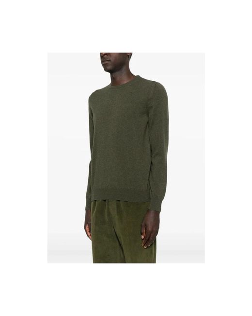 La Fileria Green Cashmere Knitwear for men