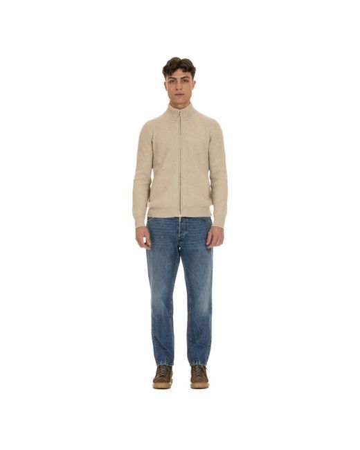 Moorer Natural Cashmere Knitwear for men