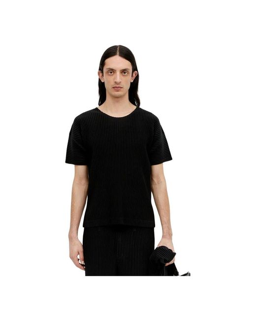 Issey Miyake T-shirts in Black für Herren