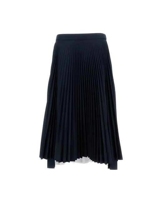 Midi Skirts Plan C de color Blue