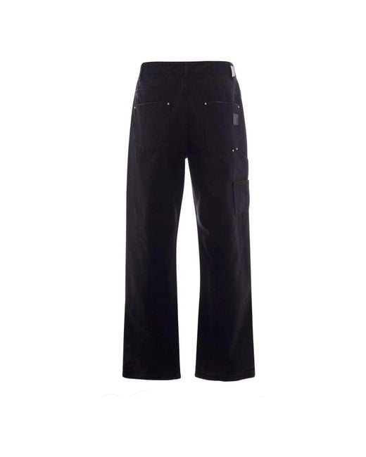 Represent Blue Straight Jeans for men