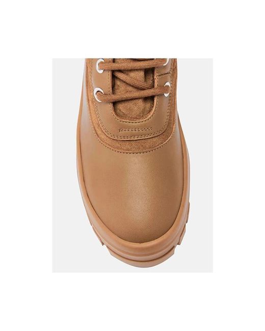 Mackage Brown Lace-Up Boots
