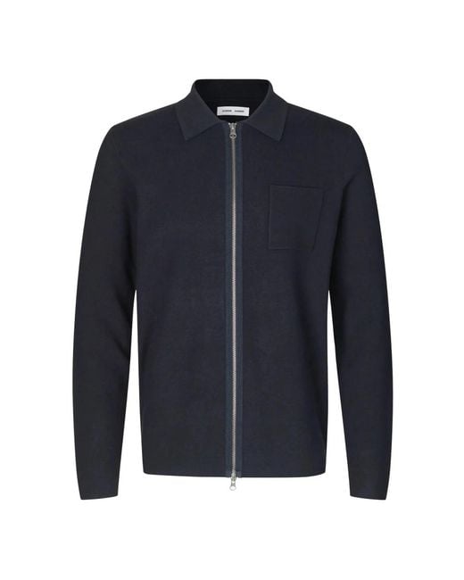 Cardigans Samsøe & Samsøe pour homme en coloris Blue