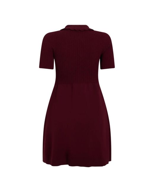 Philosophy Di Lorenzo Serafini Red Knitted Dresses