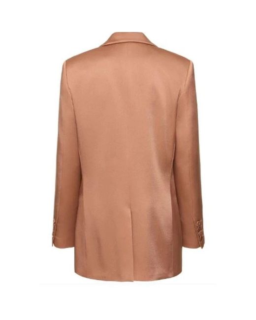 Alberta Ferretti Brown Blazers