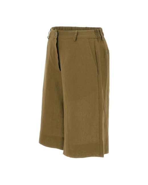 Kaos Green Long Shorts