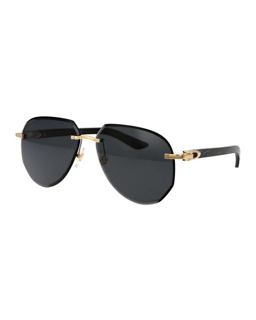 Cartier Stylische sonnenbrille ct0440s in Black für Herren