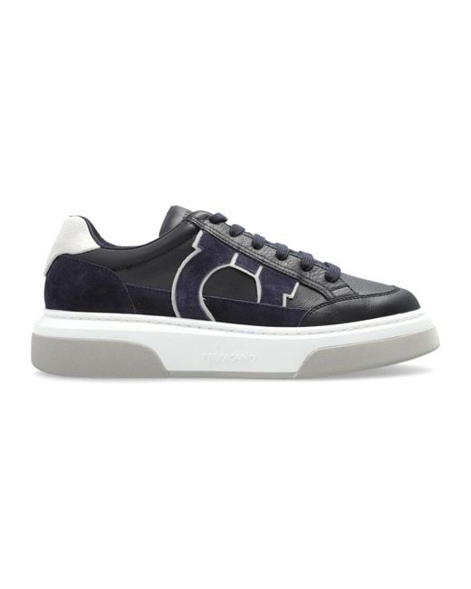 Ferragamo Blue Sneakers for men