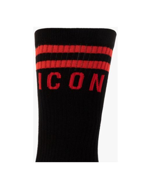 Socks DSquared² pour homme en coloris Black